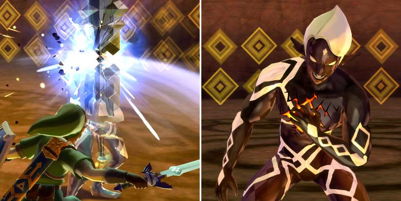 How to beat Ghirahim in The Legend of Zelda: Skyward Sword HD's Sky Keep dungeon
