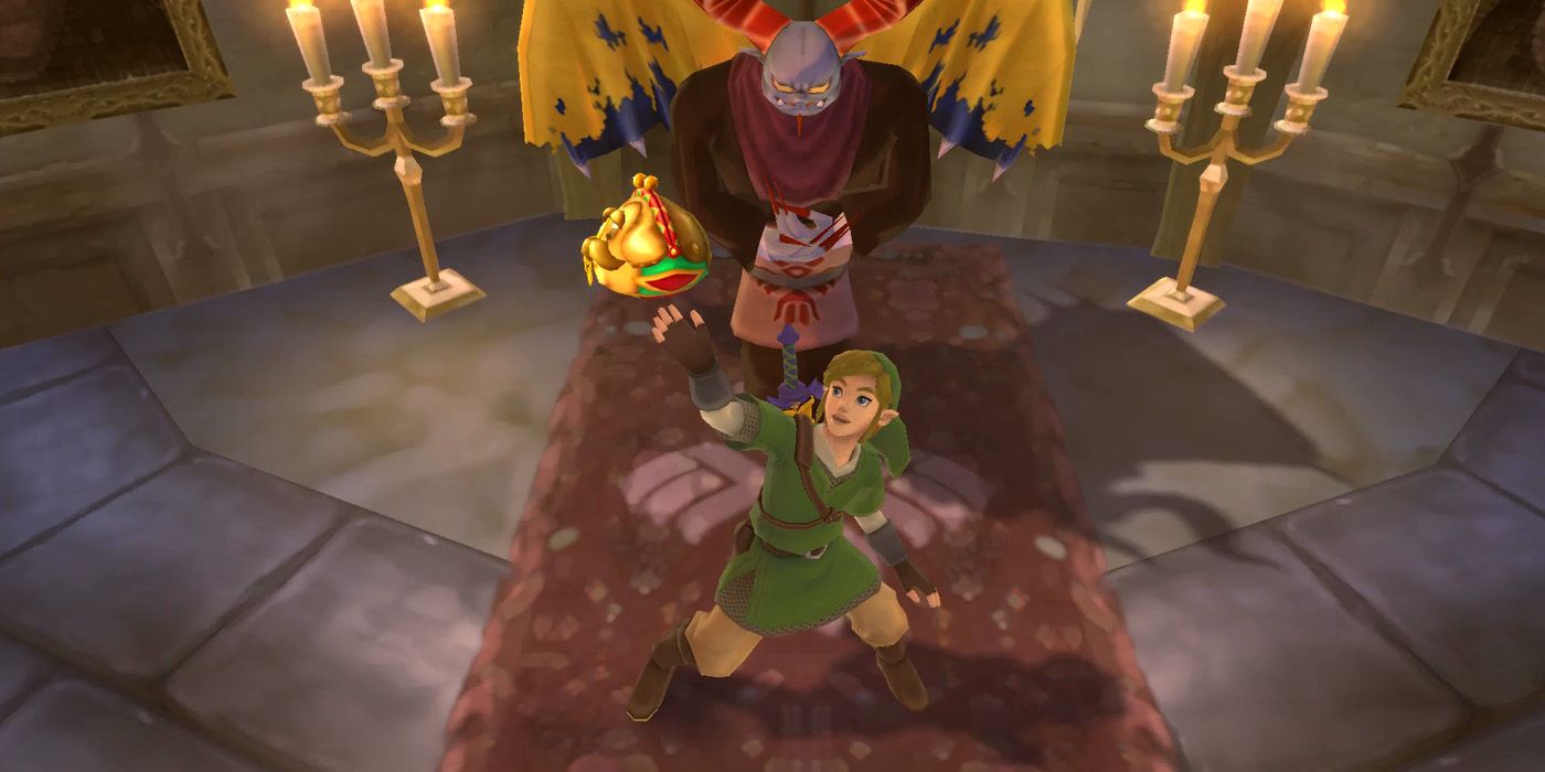 Obtaining the Tycoon Wallet in The Legend of Zelda: Skyward Sword HD