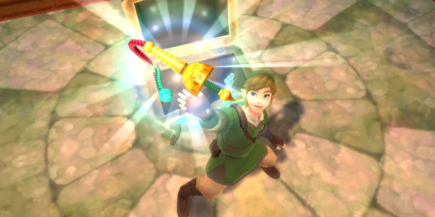 Obtaining the Whip in The Legend of Zelda: Skyward Sword HD