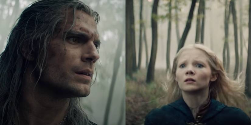 Geralt and Ciri in the Witcher- The Witcher Season 2