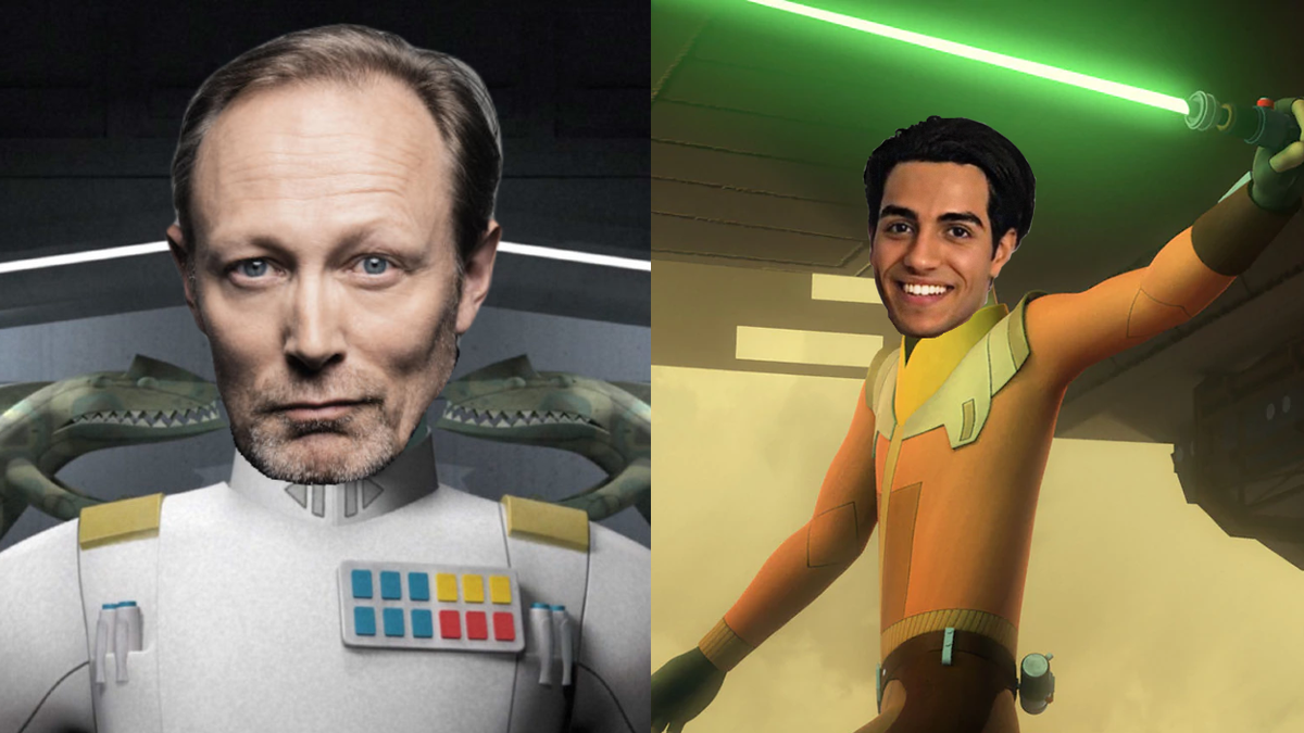 Thrawn Ezra Lars Mikkelsen Mena Massoud Star Wars
