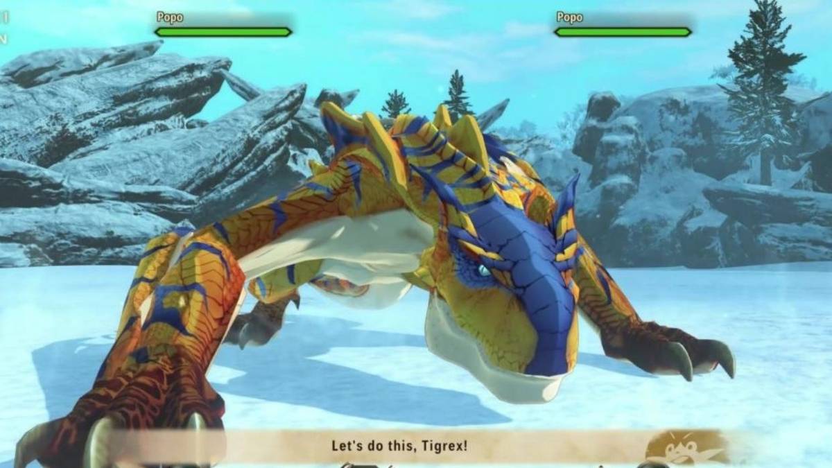 tigrex monstie monster hunter stories 2