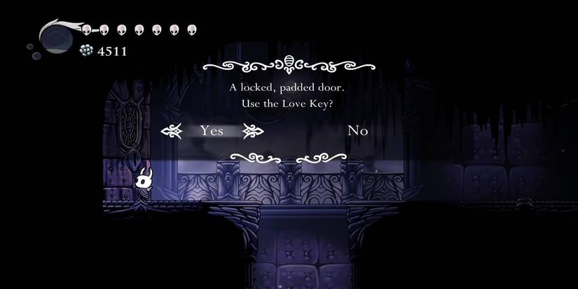 tower of love love key hollow knight