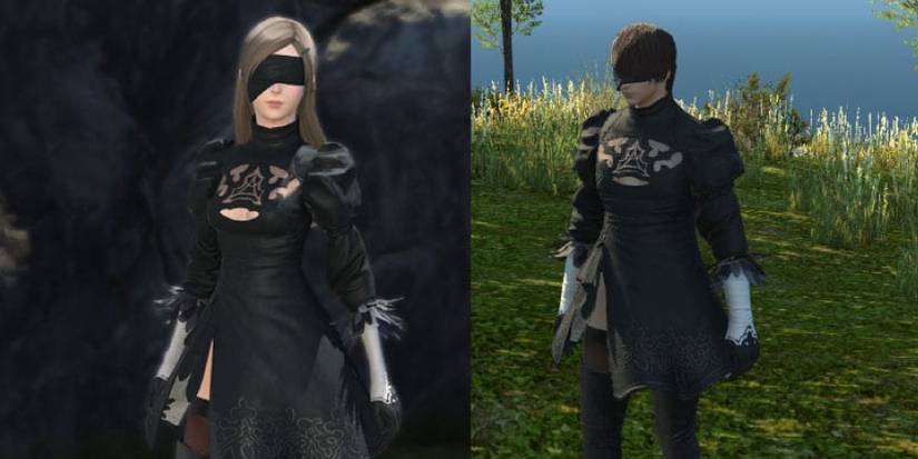 FF14 Unisex outfits.