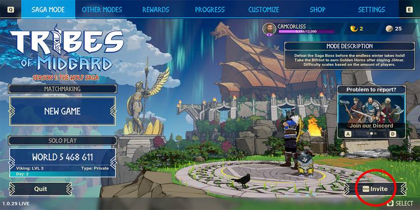 tribes of midgard invite friends