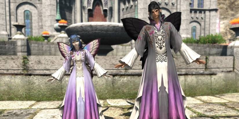 FF14 Unisex outfits.