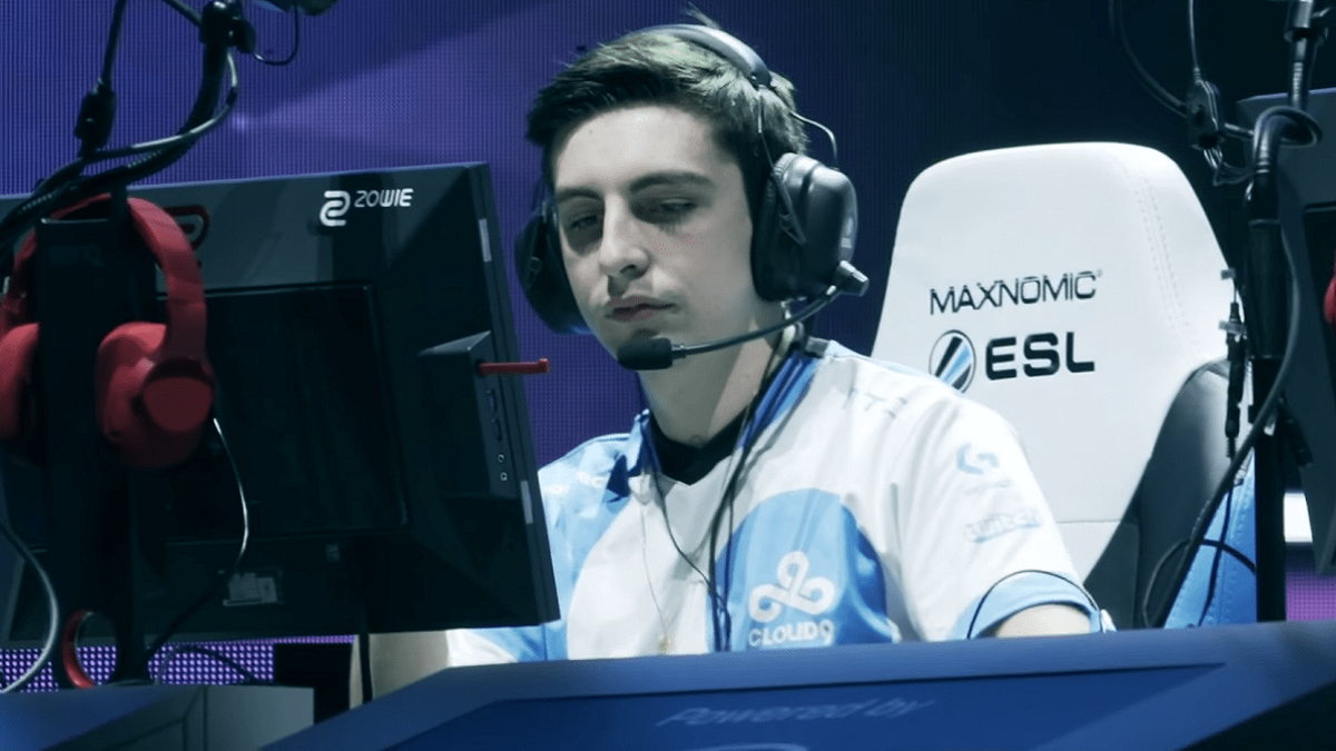 Twitch streamer Shroud at an eSports event.