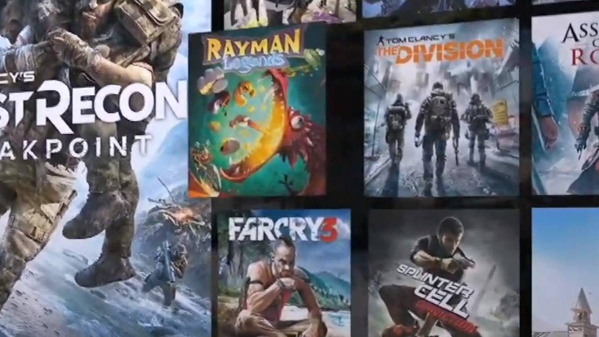 Ubisoft games cover art