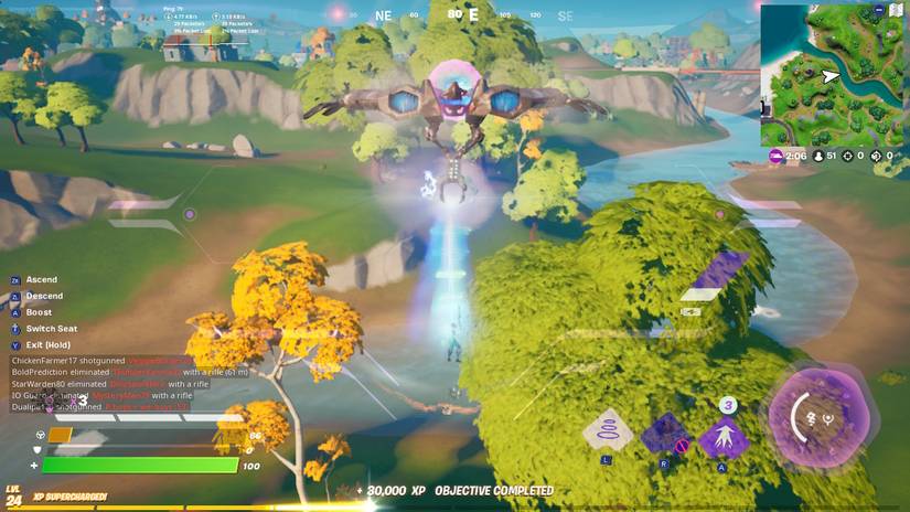 ufo abduction fortnite