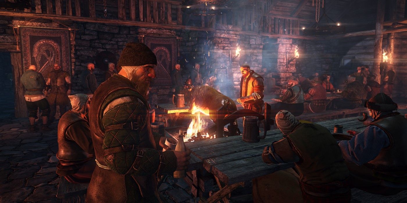 Witcher 3 Tavern Interior