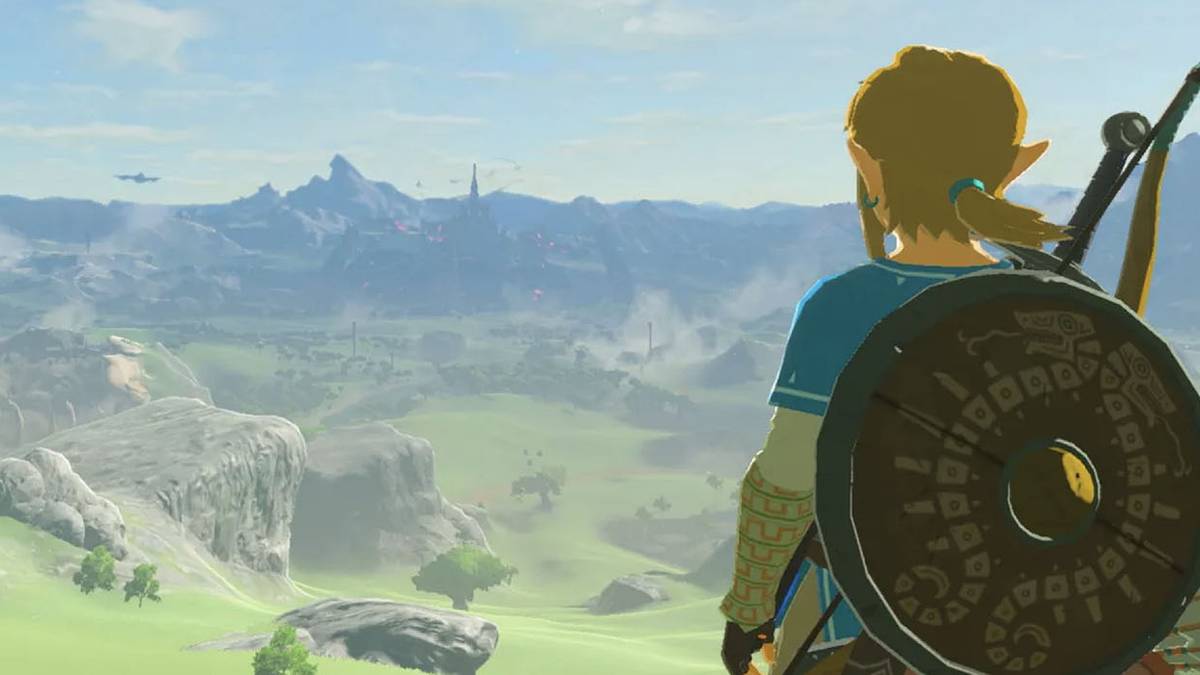 zelda breath wild link