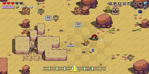 Playable Zelda in Cadence of Hyrule