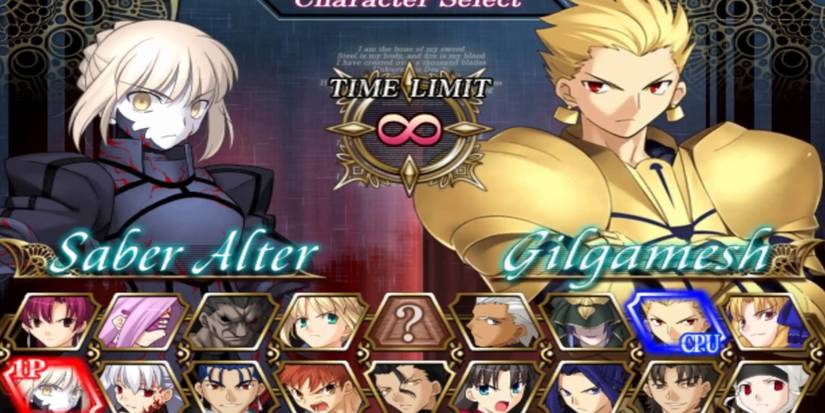10 Best Anime Fighting Games Of All Time Fate Unlimited Codes