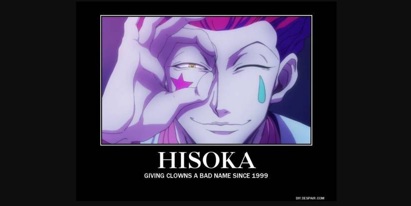 Hunter x Hunter funny memes Hisoka creepy clown
