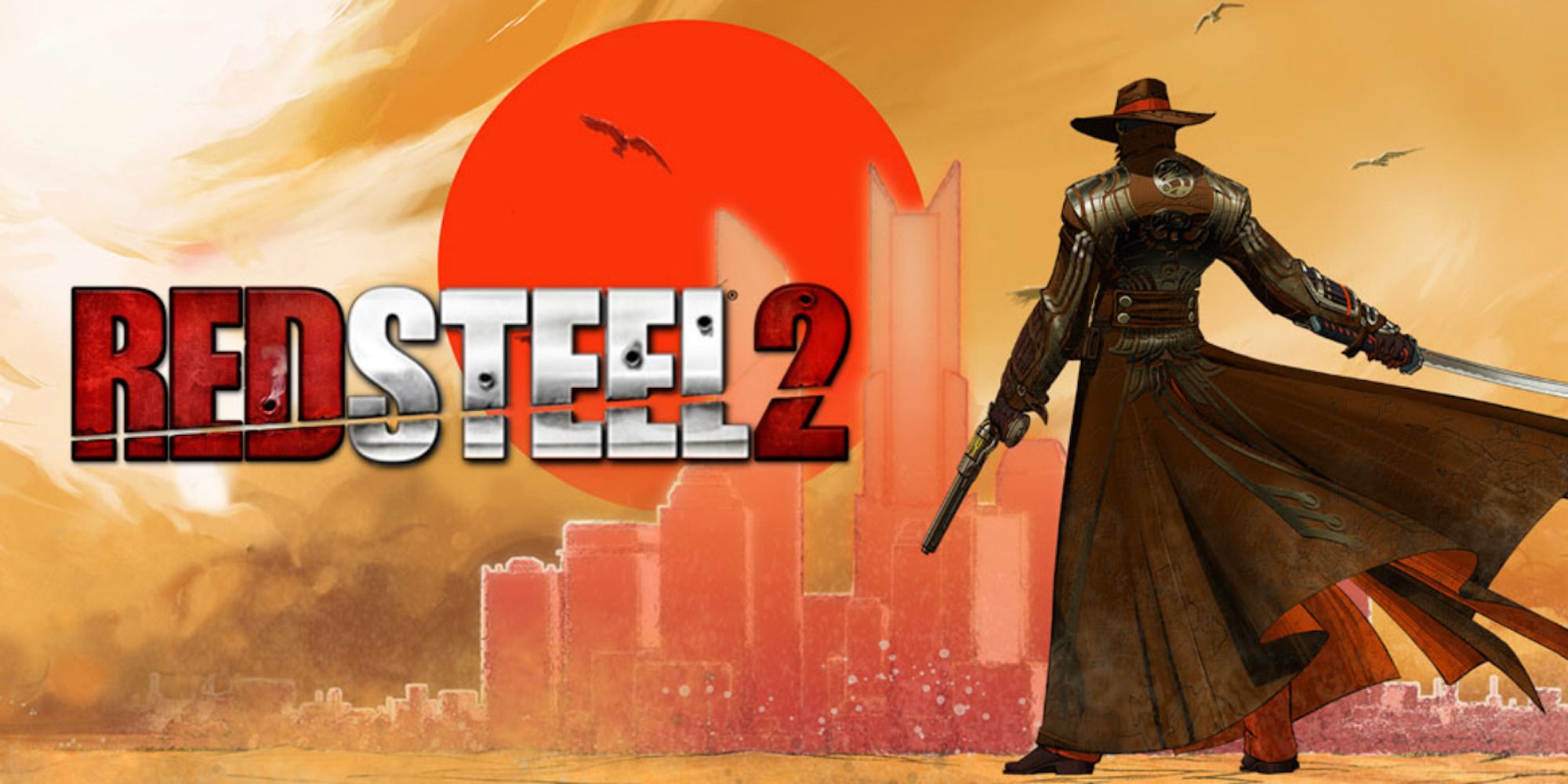 Promo art featuring the main character from Red Steel 2