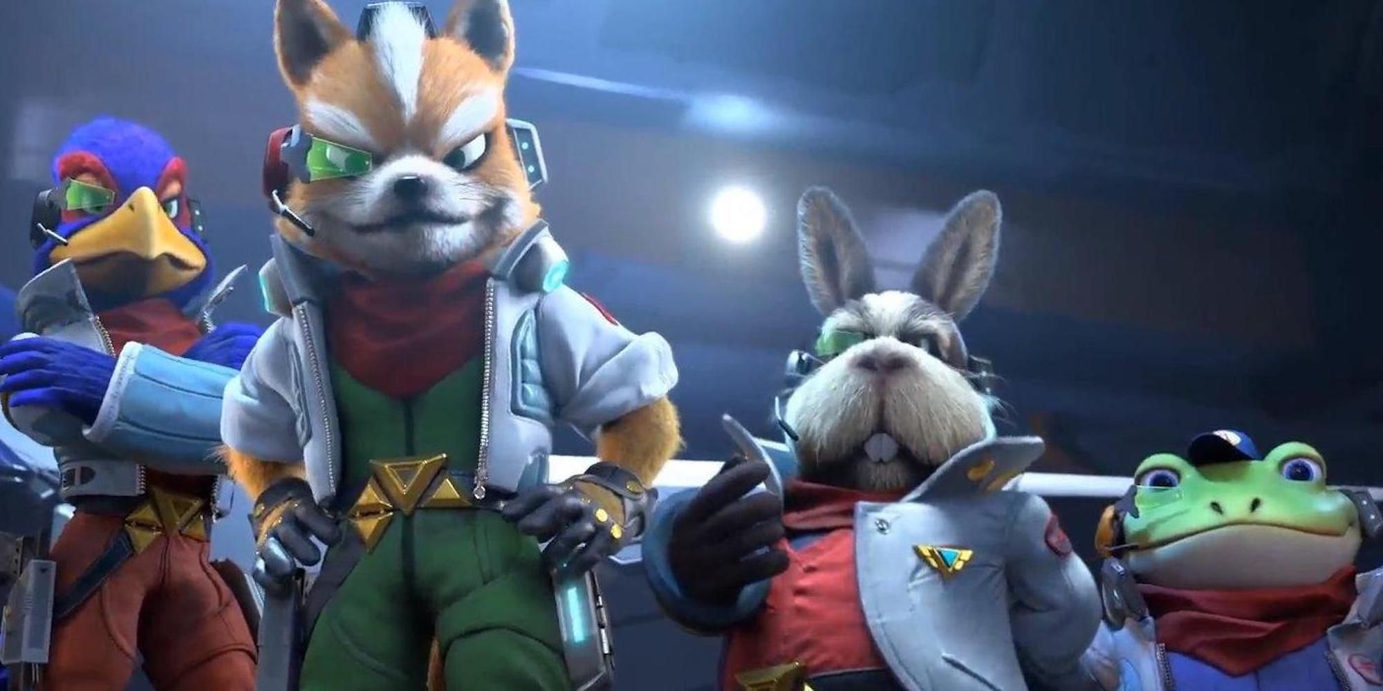 Star fox characters from Starlink
