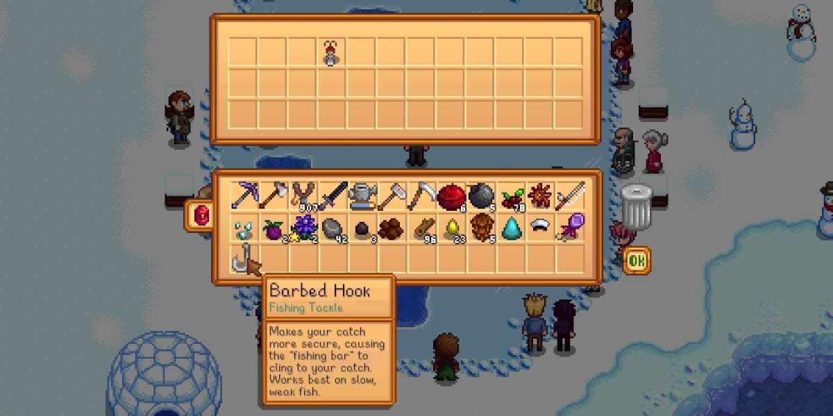 Lures in Stardew Valley