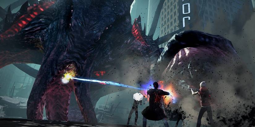 A battle in Secret World Legends