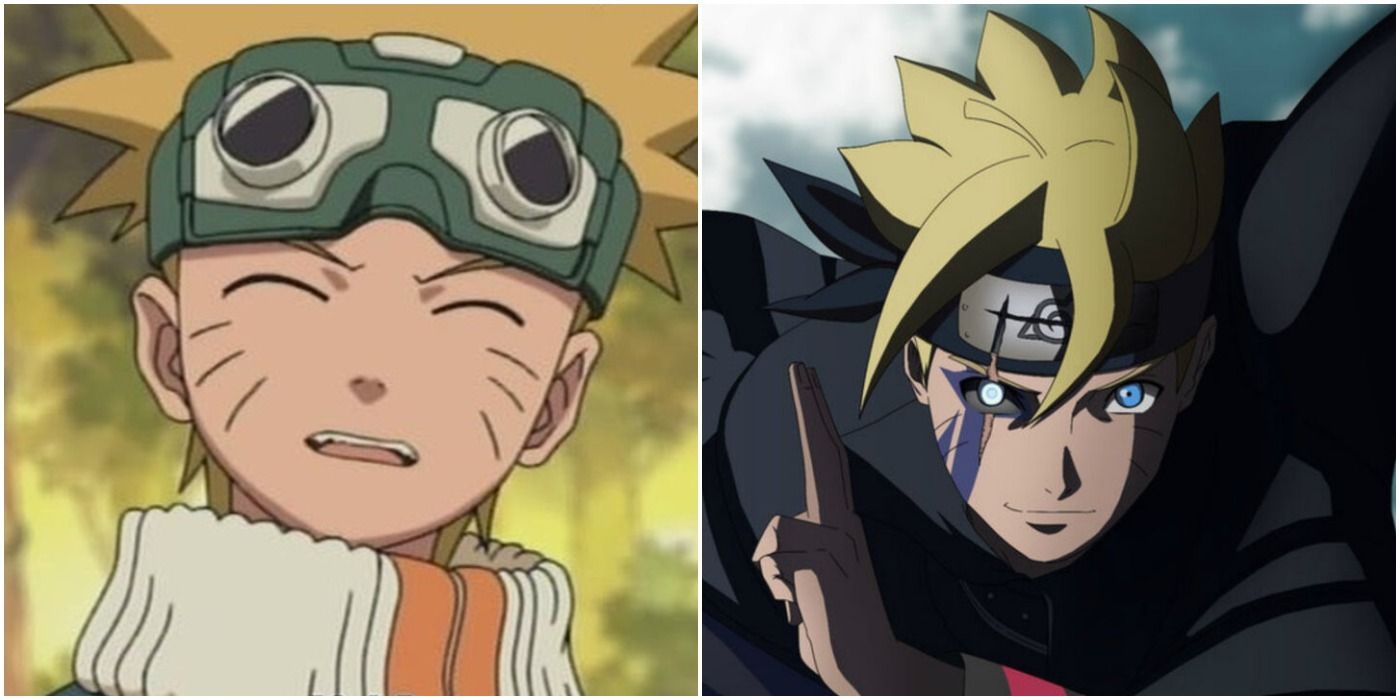 naruto uzumaki and boruto uzumaki