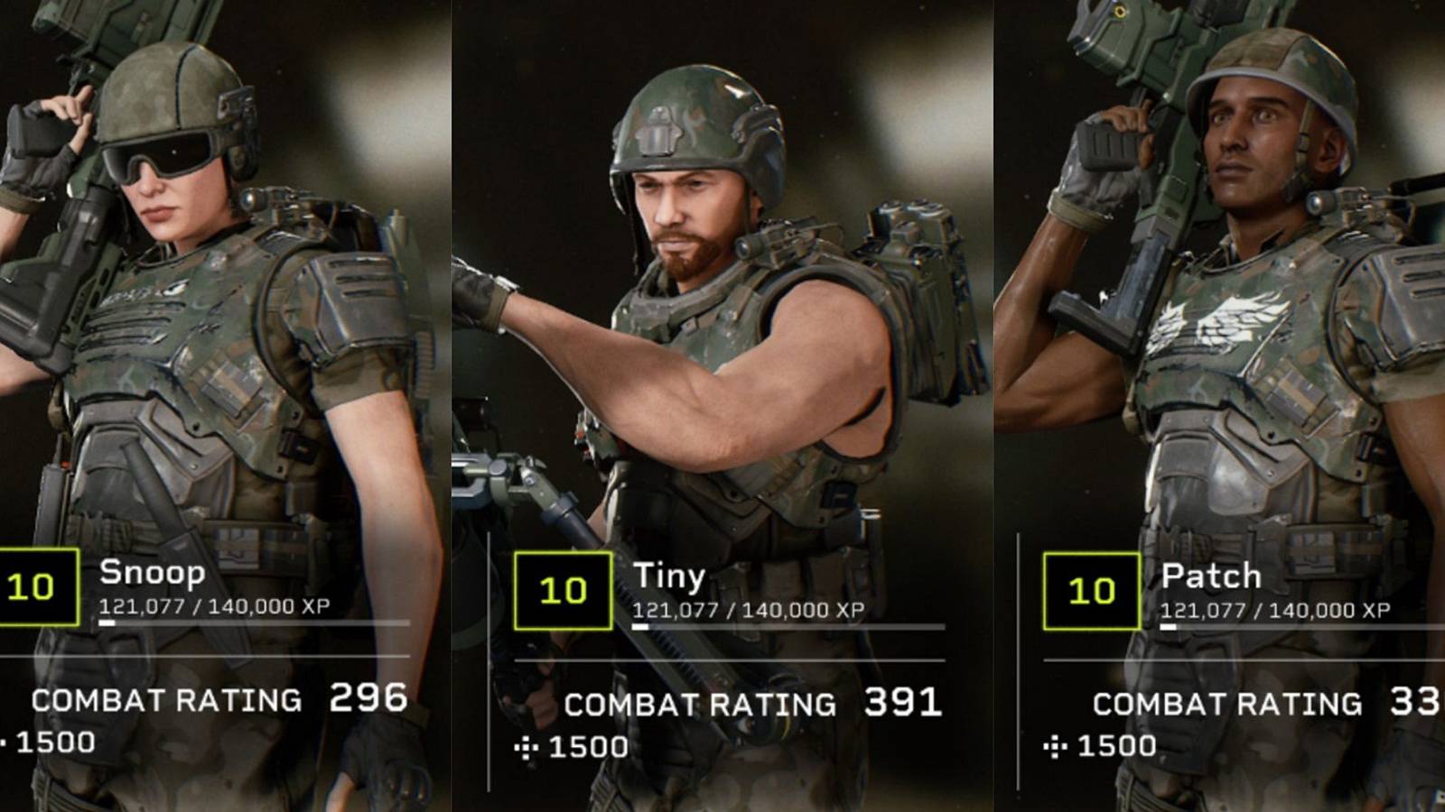 Aliens-Fireteam-Elite-Three-Classes