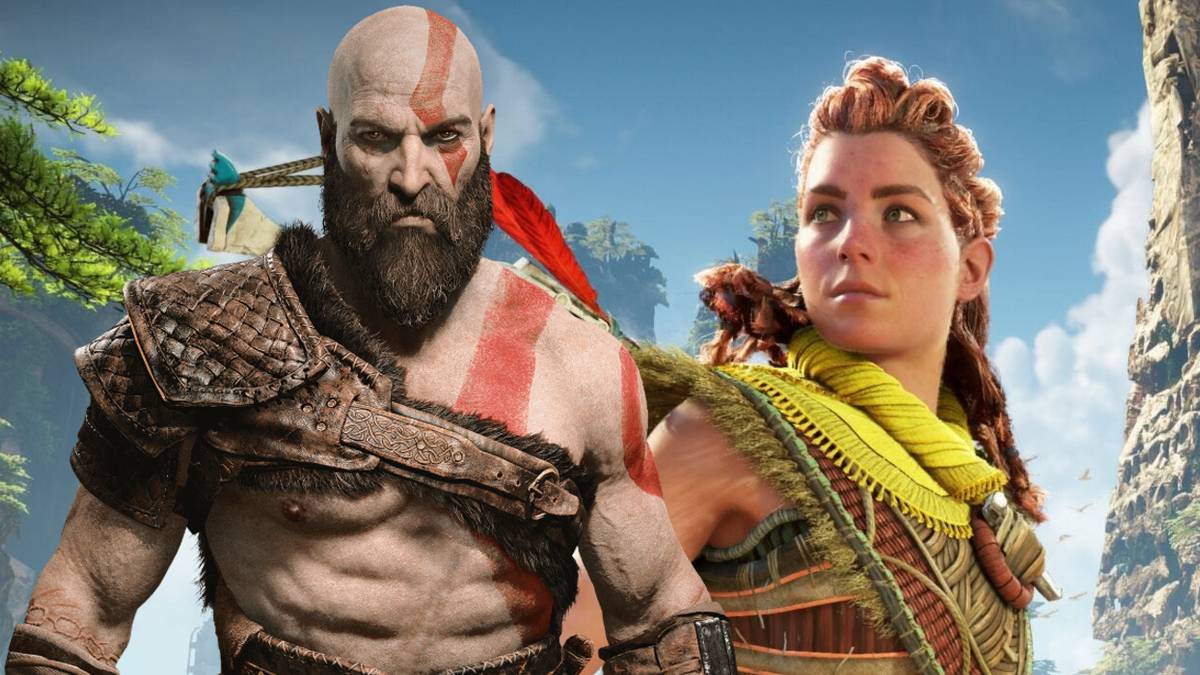 Aloy and Kratos.