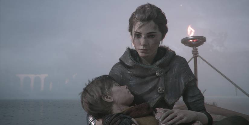Amicia and Hugo de Rune From A Plague Tale Innocence