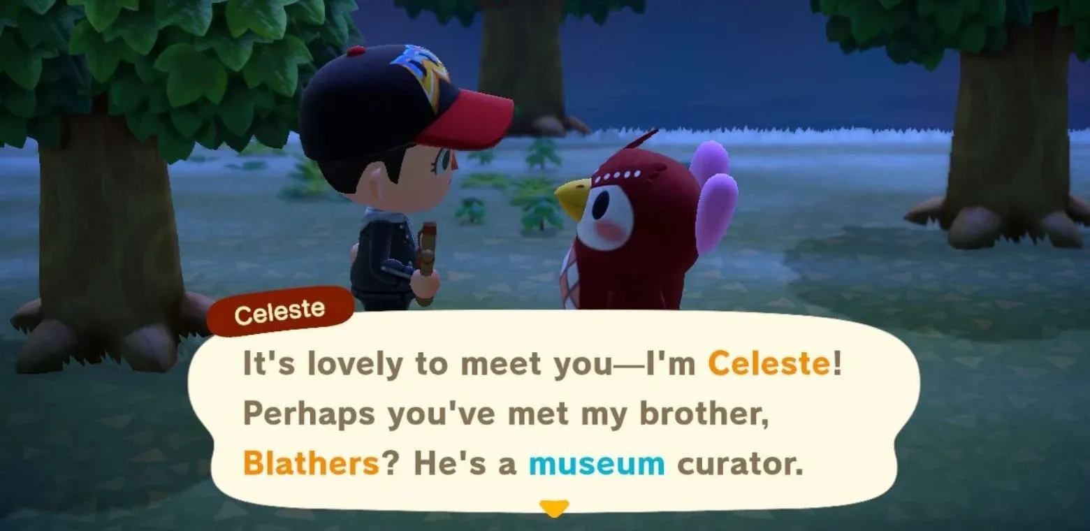 Animal-Crossing-New-Horizons-Celeste-Blathers-Talking
