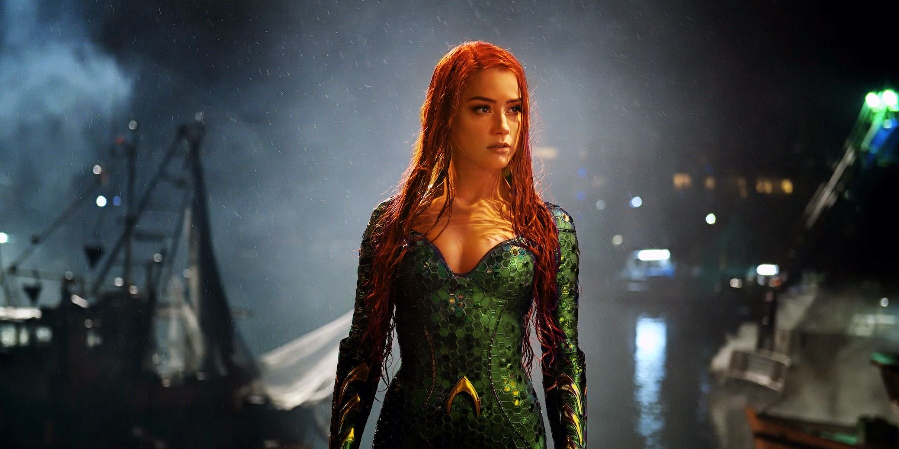 Amber Heard as Mera in Aquaman