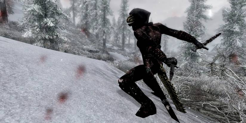 Argonian assassin in Skyrim