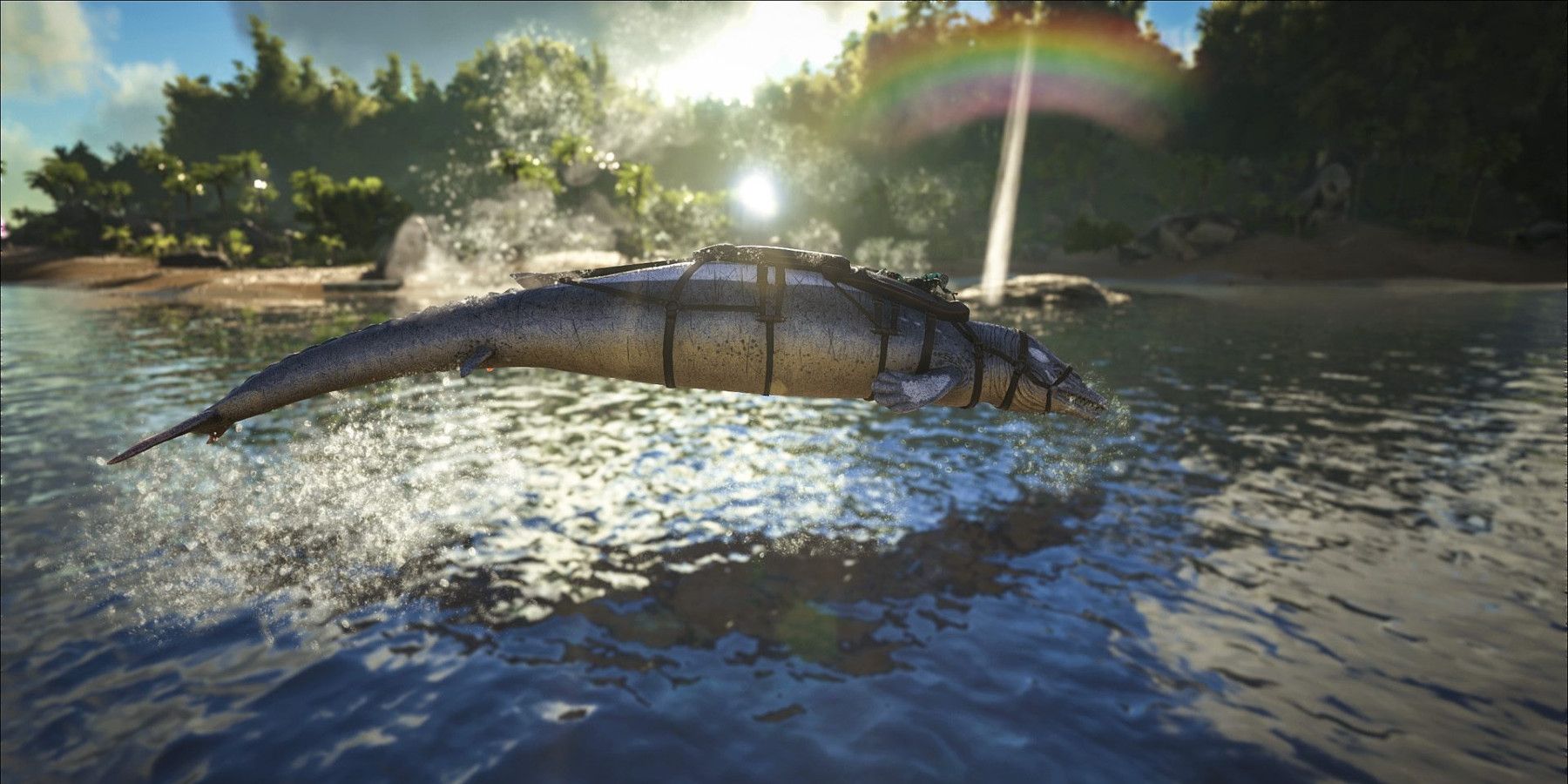 Ark Survival Evolved Fish In Lake