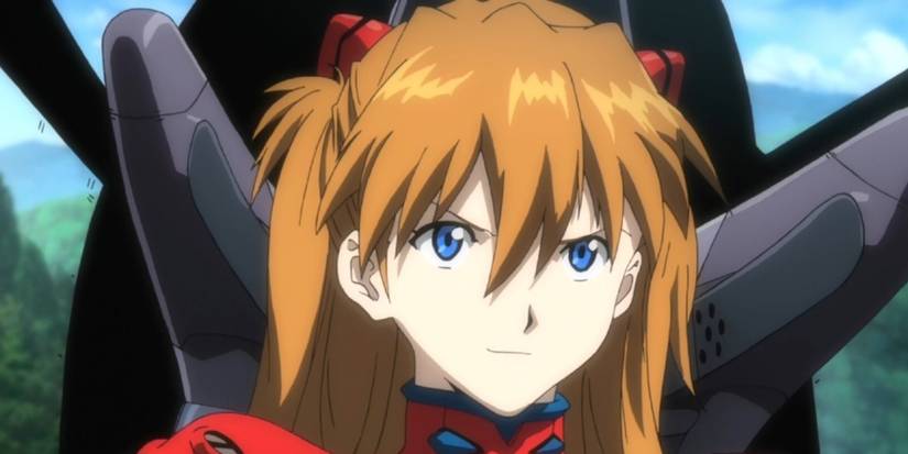 Asuka in The Rebuild of Evangelion