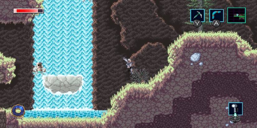 Exploring the world in Axiom Verge 2