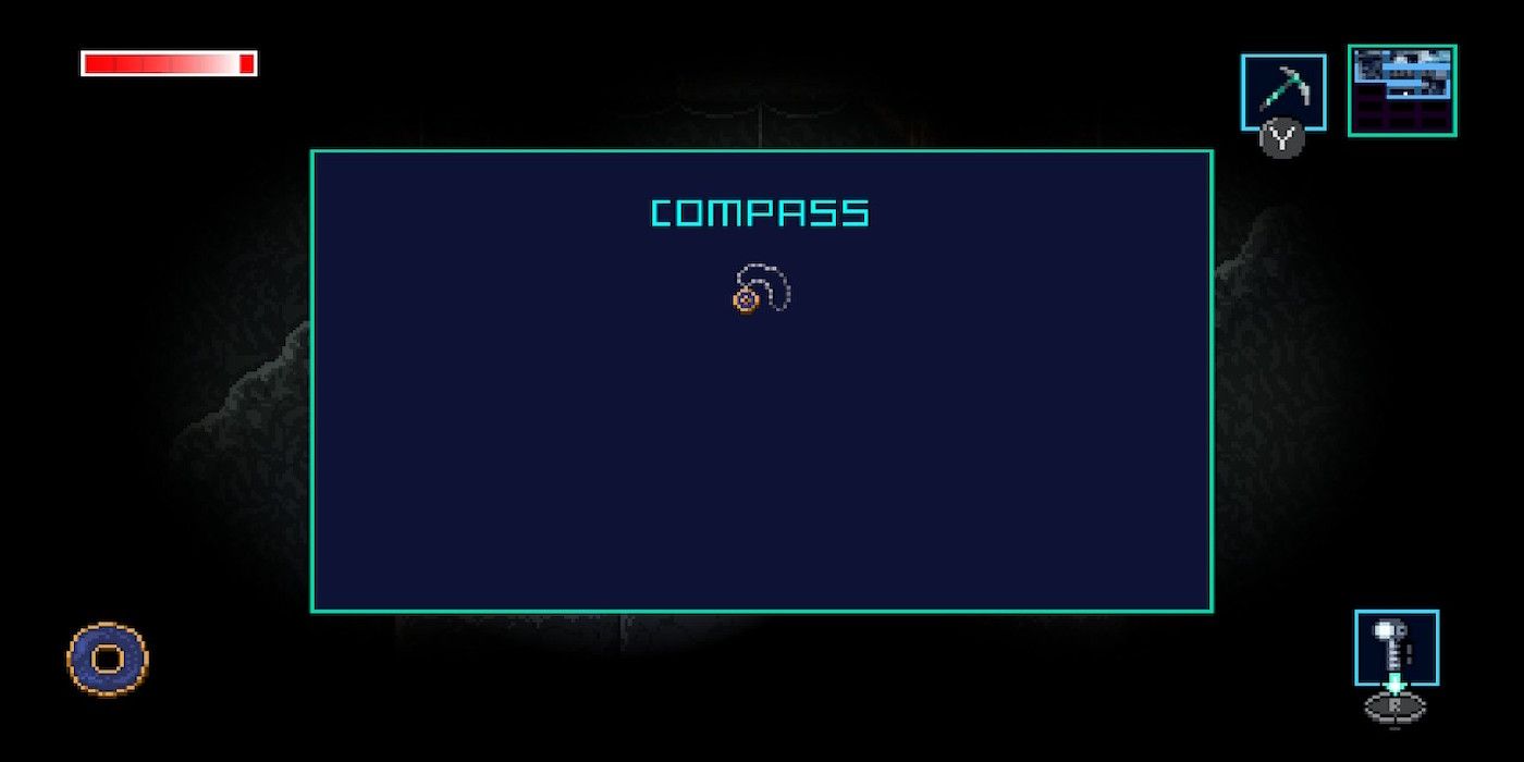 Acquiring the compass in Axiom Verge 2