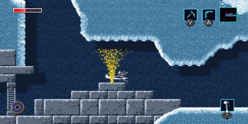 Exploring the world in Axiom Verge 2