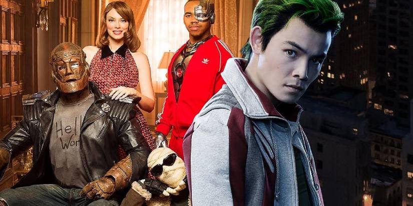 Beast Boy belonged in the Doom Patrol in the comics