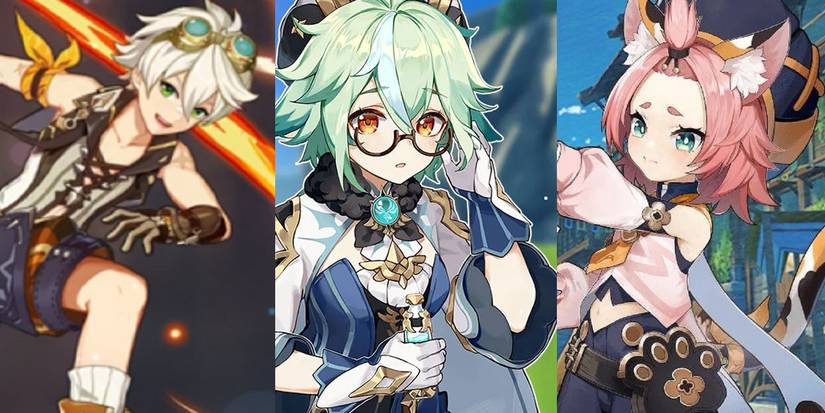 Genshin Impact Bennett-Sucrose-Diona