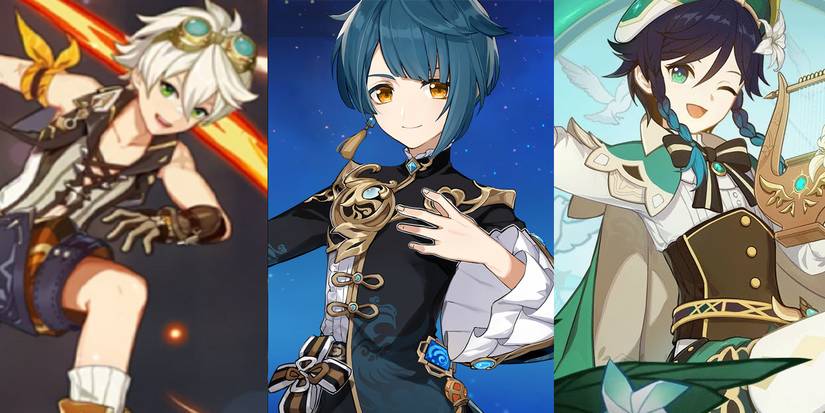 Genshin Impact Bennett-Xingqiu-Venti