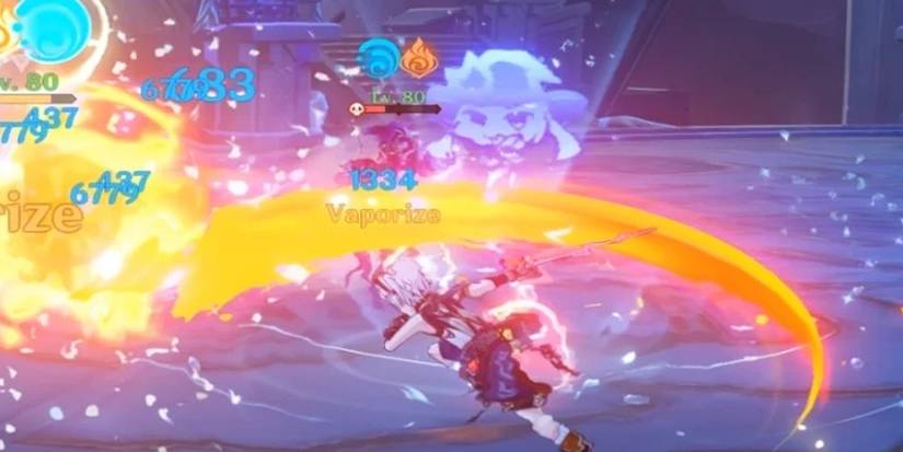 Bennett unleashing an attack