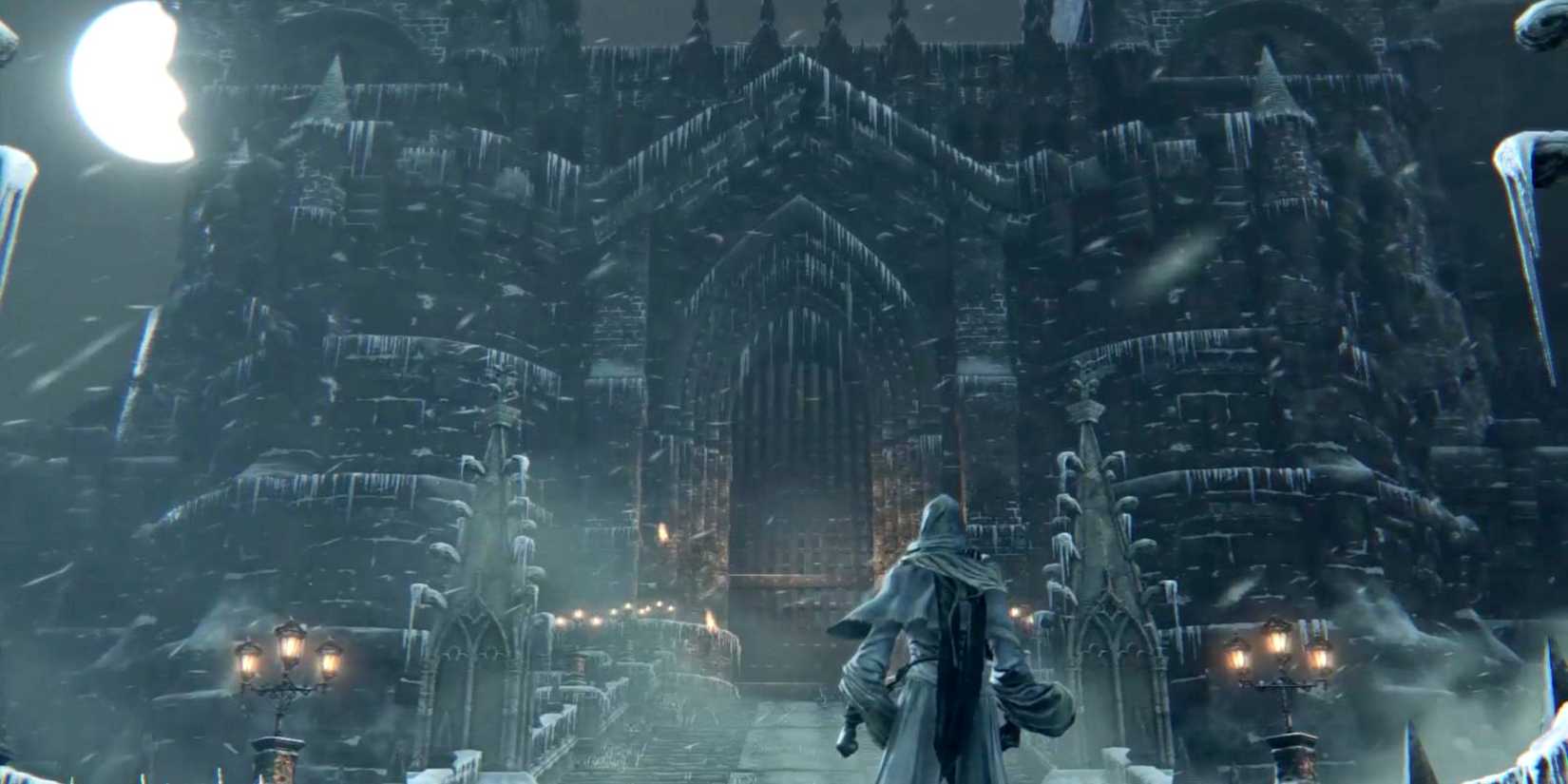 Bloodborne Fan Shares Stunning Painting Of Cainhurst Castle