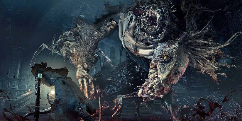 Bloodborne expansion boss battle