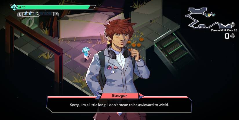 Sawyer from Boyfriend Dungeon 