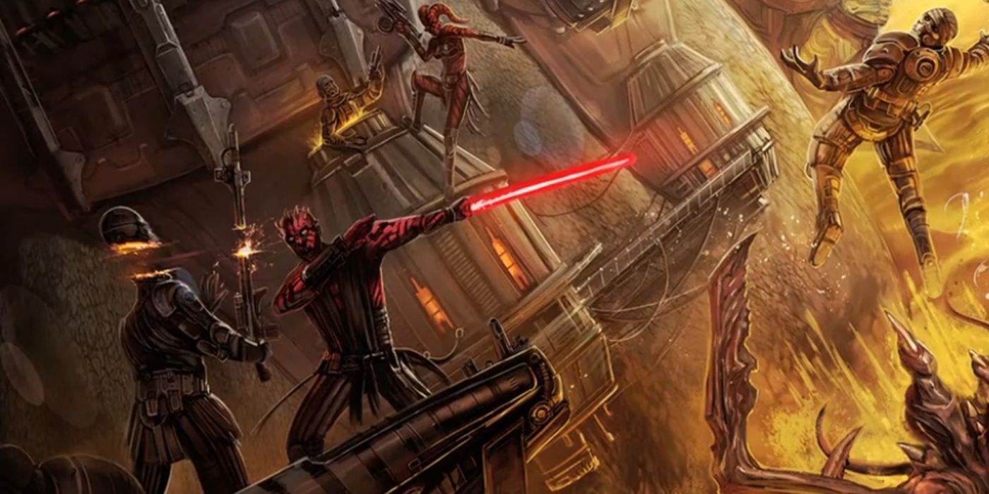 Canceled Battle of the Sith Lords Darth Maul