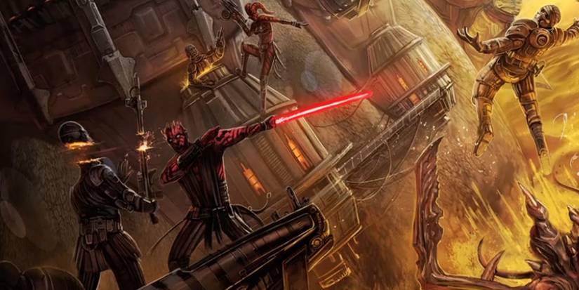 Canceled Battle of the Sith Lords Darth Maul