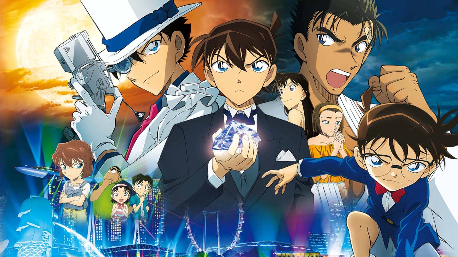 Case Closed The Fist of Blue Sapphire, cover