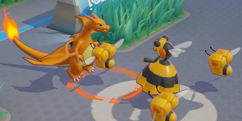 Charizard-fighting-Pokemon game