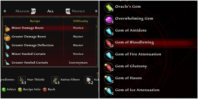 Cheats and materials in Kingdoms of Amalur