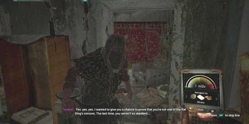 Tarakan companion from Chernobylite