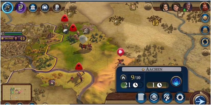Civilization 6 Barbarians With Three Captured Settlers