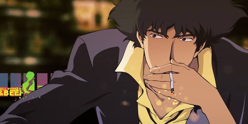 Cowboy Bebop Spike Spiegel Smoking Cigarette