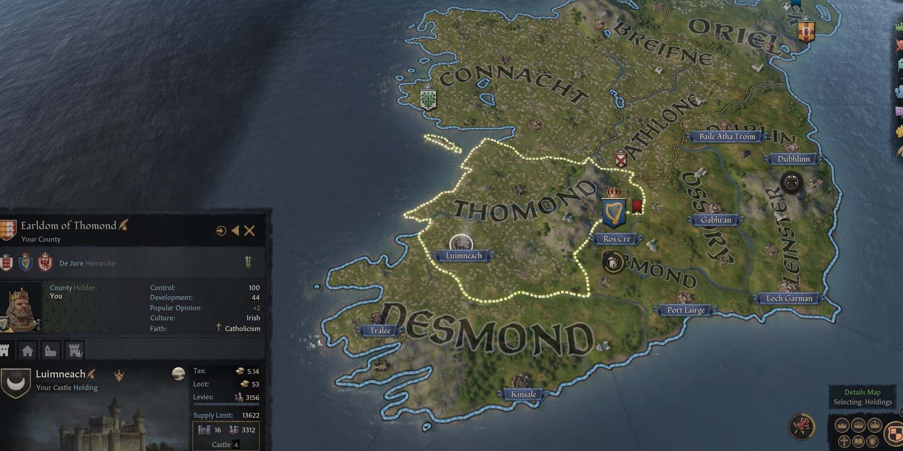 Crusader Kings 3 capital